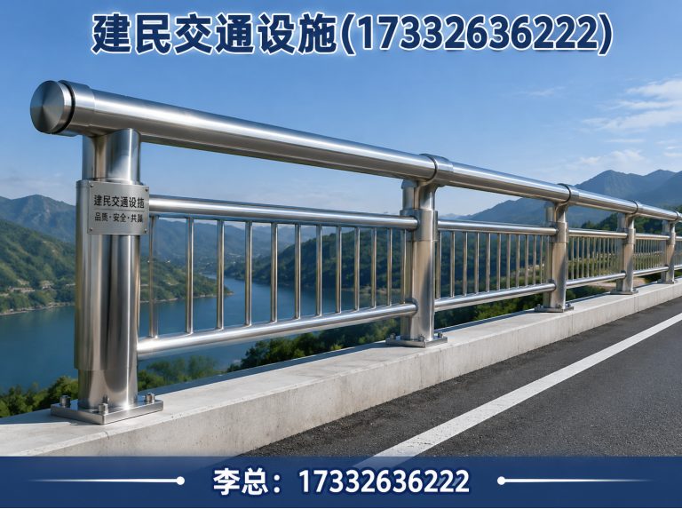 文安县不锈钢护栏展示图